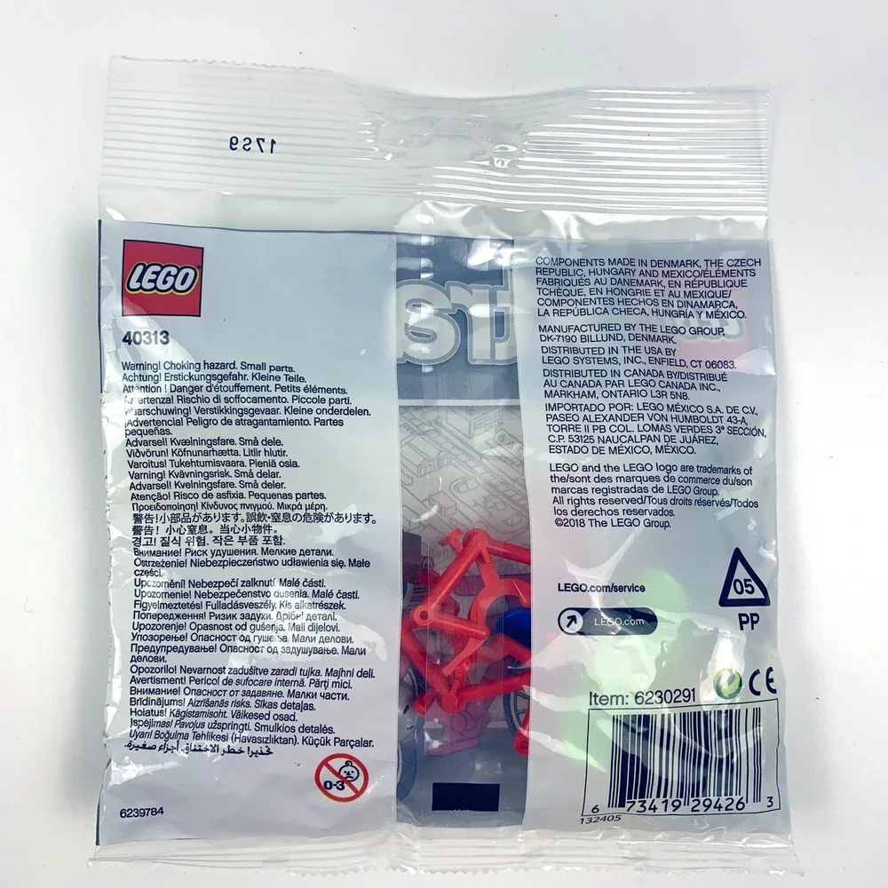 LEGO xtra 40313 x 2 Bike Pizza 40341 Shark Parrot 40368 Husky Snow Shoes Tree - Picture 7 of 11